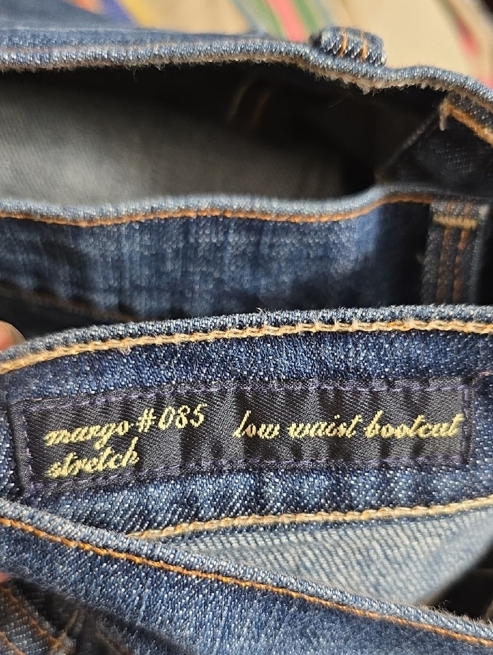 Citizens of Humanity Margo Stretch Low Raise Bootcut Jeans Sz.29 Dark Wash - Picture 16 of 16